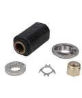 Plug And Play Flo Torq II Hub Kit For Mercury MerCruiser Engines 60 300 HP With 15 Spline Tooth Includes Drive Sleeve Thrust Washer Aft Adaptor