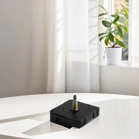 Pro Grade High Torque Quartz Movement For Large Watches Repair Kit on table with plant in background