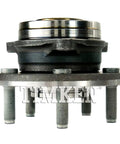 Side view of Preset Pre Greased Front Hub Bearing Assembly For 2011 To 2017 Dodge Durango And Jeep Grand Cherokee Bolt On Direct