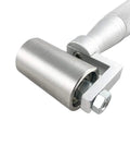 Stainless Steel Wallpaper Seam Roller For DIY Friendly Home Projects Pro Grade Construction Tool with Easy Grip Handle close-up