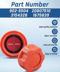 Volvo Big Rig Oil Filler Cap For 9700 VHD VNL VNM Trucks 2007 To 2015 Replacement Part With OEM Numbers 20807510 3154328 1675839 9025504 Direct Fit Premium Quality For Easy Maintenance shown with dimensions and features.