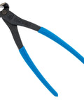 End Cutting Pliers 8 Inch With Blue Grip, Durable Carbon Steel, Matte Finish For Flush Cuts, Wire Trimming, Nails And Staples Removal
