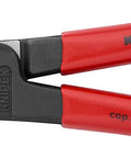 Electrical Installation Pliers 6 In 1 Multi Function Tool With Red Plastic Coated Handles And Black Atramentized Finish, Awesome For DIY And Pro Electrical Work