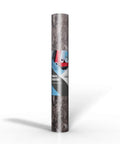 Dark Marble Peel And Stick Wallpaper For Countertops And Cabinets, Waterproof Vinyl Wrap roll standing vertically