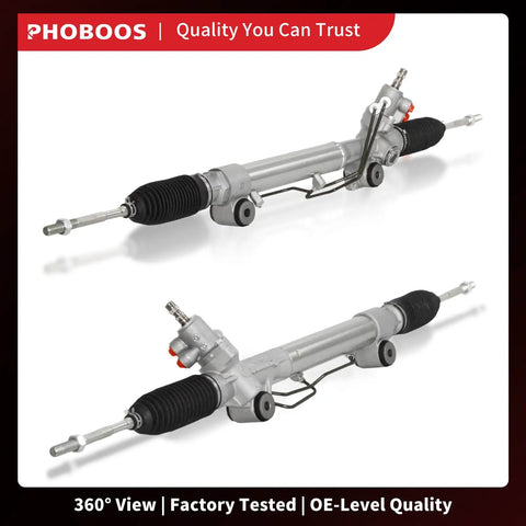 Power Steering Rack And Pinion Assembly For Toyota 4Runner 2010 To 2022 Drop In Direct Fit Left Hand Drive Leak Resistant New Unit Replacement Ref 26 2660 - top view