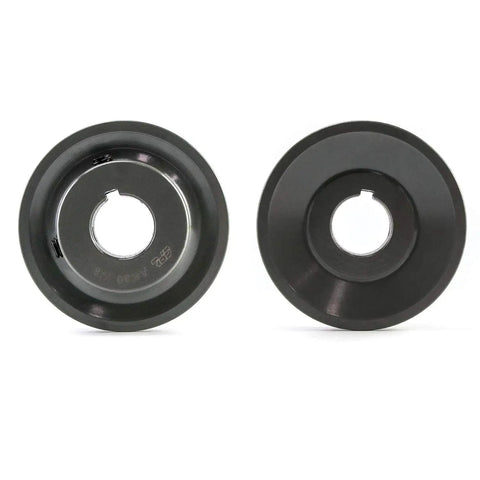 Single Groove V Belt Pulley Sheave 3.05 Inch OD 7/8 Inch Bore Cast Iron Fixed Bore 1 Groove Web Sheave For V Belts 3L 4L A AX Anti Corrosion Durable Drive Pulley Beefy Build