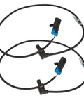 Street Tested Rear ABS Wheel Speed Sensor Covers 1998 To 2005 Chevy Blazer S10 GMC Jimmy Sonoma with black cables.