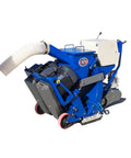 Concrete Floor Shot Blasting Machine For Industrial Floor Prep And Surface Refinement, Road Exterior Preparation Equipment For Warehouses And Road Maintenance, side view