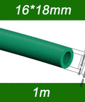 16x18mm Go-To PTFE Tubing For Non Stick Teflon Pipe Performance, Ultra Durable Fluoropolymer Tubing Built For High Temp Flexibility