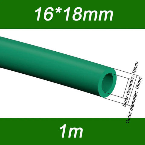 16x18mm Go-To PTFE Tubing For Non Stick Teflon Pipe Performance, Ultra Durable Fluoropolymer Tubing Built For High Temp Flexibility