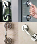 Strong Suction Cup Handle For Glass Doors Windows And Cabinets With Seamless Installation on different surfaces