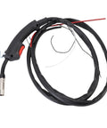 Durable MIG 130 Welding Torch Kit With 0.8 To 1.2 Mm Wire For Household Farm Shop Projects, ergonomic grip, flexible hose