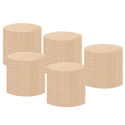 100 Piece Beech Wood Joinery Biscuits Size 0 for Plate Joiner Tool stacked. Solid beech, strong hidden joints.