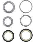Steering Stem Bearing Seal Kit For Yamaha Includes Upper And Lower Tapered Bearings Cup And Cone Seals Water And Dirt Shield Grease