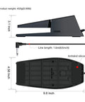 Dimensions and features of Grippy Sustain Pedal With Polarity Switch For Electronic Keyboards Digital Pianos And MIDI Keyboards