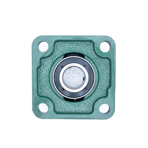 Rock Solid UCF205-16 Pillow Block Bearing 1 Inch Bore Square Flange Cast Iron Housing Chrome Steel Balls Heavy Duty Rotation Zero Play Fitment Bolt Right on Your Rig and Hammer out Friction for Serious Industrial Grind Goals