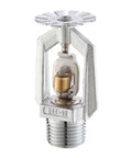 Five Pack DN15 Fire Sprinkler Heads Heavy Duty With A Fusible Alloy Core Rated At 72 Degrees Celsius, featuring a close-up view of a sprinkler head.