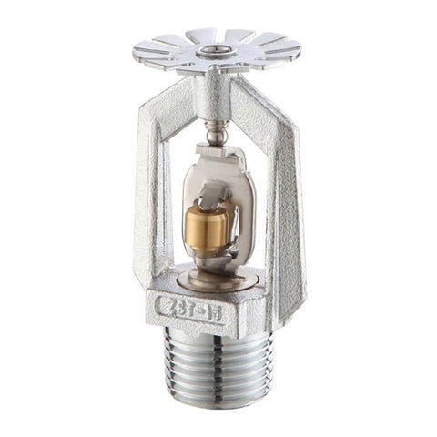 Five Pack DN15 Fire Sprinkler Heads Heavy Duty With A Fusible Alloy Core Rated At 72 Degrees Celsius, featuring a close-up view of a sprinkler head.
