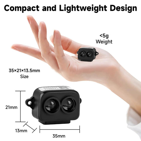 High Precision Lidar Sensor 0.2m To 8m Range For Arduino Raspberry Pi UNO R3 STM32 Pixhawk ESP32 LoRa V3 IoT handheld view