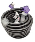 Hella Heavy Duty 6 Gauge Welder Extension Cord 50 Amp 250 Volt 3 Prong Nema 6-50P To 6-50R 100 Ft coiled cable with plugs