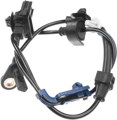 Premium Grade Front Left And Right Abs Speed Sensors For Honda Crv 2014 Through 2016 2.4L Motor close-up, detail of connectors and wiring.