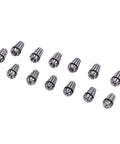 Pro Grade 13Pcs ER11 Spring Collets Set From 1.0mm To 7.0mm For Milling Lathe Chuck High Precision Spring Steel Collets