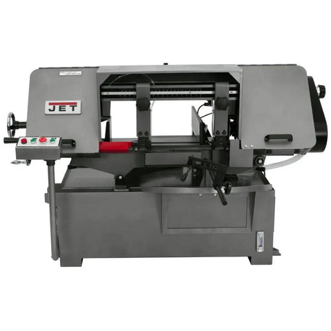 10x16 Horizontal Mitering Bandsaw With 0 To 45 Degree Mitering Swing Away Control Panel Variable Speed Drive Heavy Duty Workhorse Gear Transmission With Oil Bath Downfeed System 1.5 HP 115 230V 1 Phase