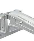 Heavy Duty Zinc Alloy Door Hinge Featuring Adjustable Height And Silky Smooth Rotation Engineered For Barns Warehouses And Farms Boasts No Sweat Mounting And Rock Solid Everyday Reliability close-up angle showing the hinge mechanism.