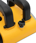 Close-up of Heavy Hitter Electric Wall Planer 1200W 2800RPM with adjustable depth control knob and sturdy design.