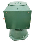 Front view of 5 kW Hydroelectric Generator For Off Grid Power 220 Volt 60 Hz Single Phase Water Turbine with metal casing