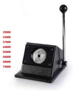 All In One Circle Punch Die Cutter For Paper And PVC Cards Heavy Duty Stack Cutter With Steel Blade Durable Composite Frame