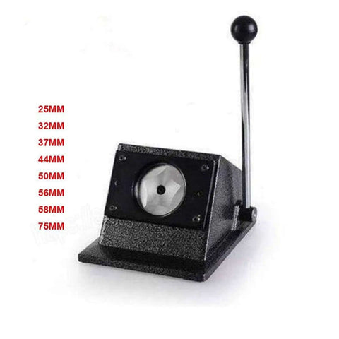 All In One Circle Punch Die Cutter For Paper And PVC Cards Heavy Duty Stack Cutter With Steel Blade Durable Composite Frame