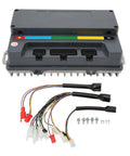 Beast Mode Power 800W To 2000W Sine Controller Electric Motorcycle Motor Kit IP67 Waterproof With PC Programmable ECU Motion Model For Parking Anti Theft And Tunable Performance, black controller with wiring harness and screws