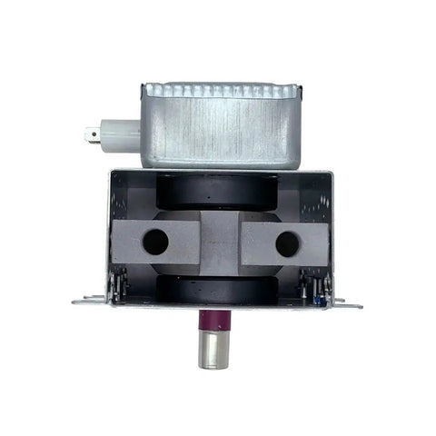 Industrial 1000 Watt Water Cooling Microwave Magnetron Tube Compatible For Drying Machine Equipment High Power Electronic Component top view with sealed ceramic housing.