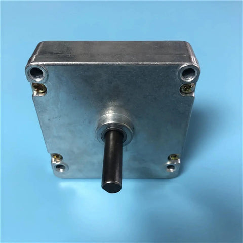 Heavy Duty Dc Geared Motor For Dishwasher Dispenser Detergent Pump 24V showing metallic casing and output shaft detail.