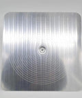 Aluminum Plastering Hawk With 300x300 mm Mortar Board Holder And Soft Grip Handle, square aluminum board close-up