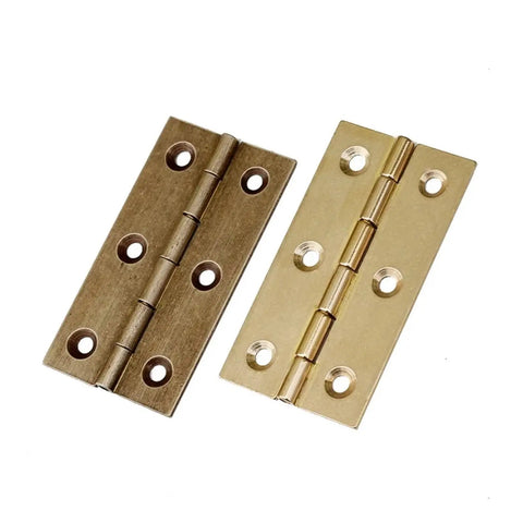 Solid Brass Concealed Hinge For Vintage Furniture Cabinets And Windows Hidden Mount Hardware 10 Hinges Set For Neat Surfaces