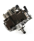 Hella Reliable High Pressure Fuel Pump Built Tough For Better Gas Mileage And Smooth Engine Performance Compatible With Iveco Eurocargo Tector Vertis Direct Replacement Parts 0445020175 0986437341 angle view showing metallic construction and detailed pump components.