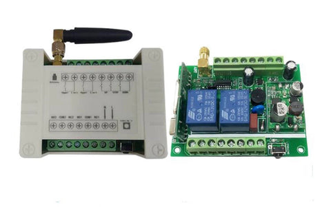 Universal Wireless Remote Control Switch For DC Motors And Linear Actuators 12V To 36V with circuit board and antenna