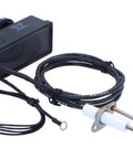 Push Button Fire Pit Igniter Kit With Two Outlets For Natural Gas Or Propane Burners Up To 150K BTU Includes Igniter Leads