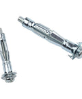 Hollow Wall Anchor Tool For Drywall And Plaster, Carbon Steel Hand Riveter With M5 Anchors, 72 Piece Kit close-up image