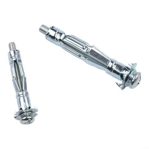 Hollow Wall Anchor Tool For Drywall And Plaster, Carbon Steel Hand Riveter With M5 Anchors, 72 Piece Kit close-up image