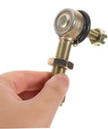 Close-up of tapered tie rod end from Beefed Up Off Road Ball Joint Kit For ATV And UTV With Adjustable Suspension