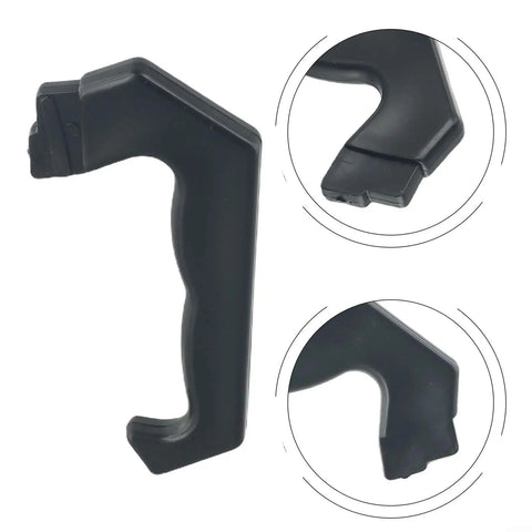 Durable Moka Pot Handle Replacement For 1, 3, 6 And 9 12 Cup Stovetop Espresso Makers, heavy-duty plastic, side view