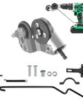 Pro Grade Sheet Metal Drill Nibbler Attachment For Electric Drills Titanium Coated Nibbler Cutter with accessories and drill