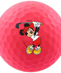 Disney Themed Vivid Golf Ball Gift Set 4 Pack Featuring Minnie Mouse And Friends For Game Ready Play Premium Distance And Spin
