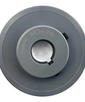 Beefy 3.45 Inch Outer Diameter V Belt Pulley One Groove With Seven Eighths Inch Bore For A 3L And 4L Belts Cast Iron Motor Pulley Static Balanced