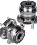 Rear Right Wheel Hub and Bearing Assembly for 2010-2014 Outback and 2013-2014 WRX STI, 5-Lug, Non-ABS, 2-Pack, OE-Quality Replacement
