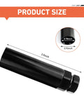 Product size illustration of Large 6 Spline Lug Nut Socket Locking Tool for Wheel Lock Removal, showing black socket dimensions 3.5 inches length.