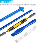 Pry tools from 24 Piece Pry Tool And Screwdriver Kit For Easy Screen Replacement And Battery Repair On iPhone 17 16 15 14 13 12 11